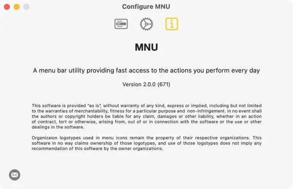 Get MNU version information and submit feedback